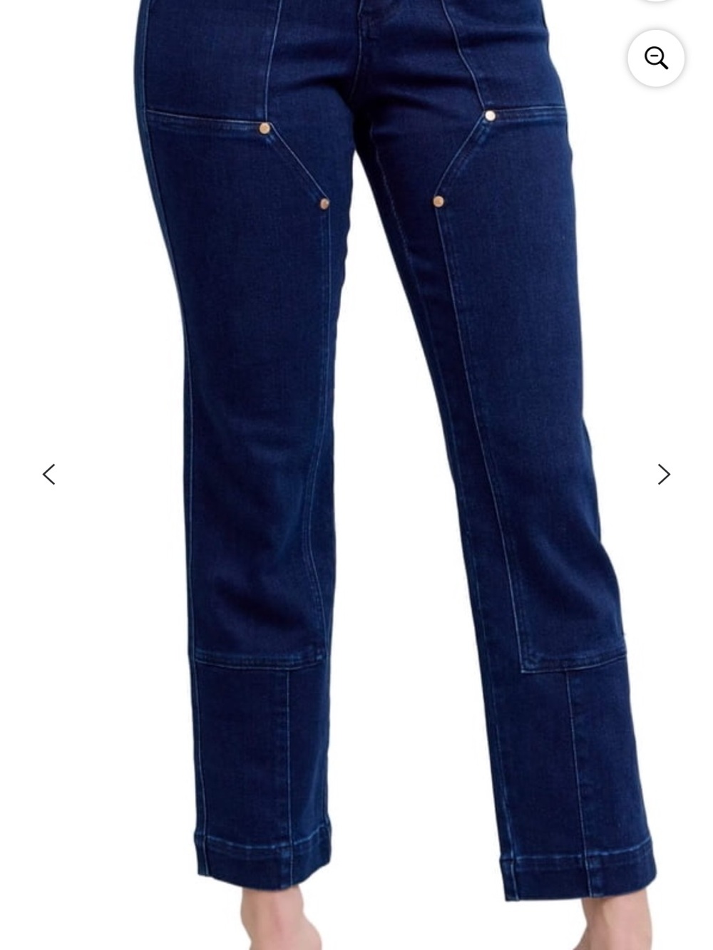 Judy Blue Straight Leg Carpenter Jeans Dark Wash size 7/28